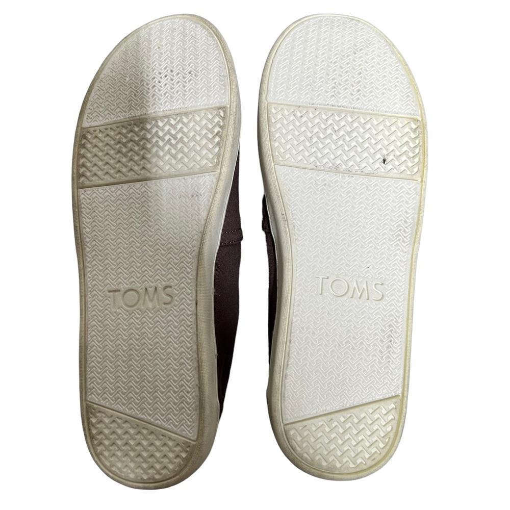 TOMS Youth Belmont Ash Canvas Slip On Sneakers - Picture 6 of 9